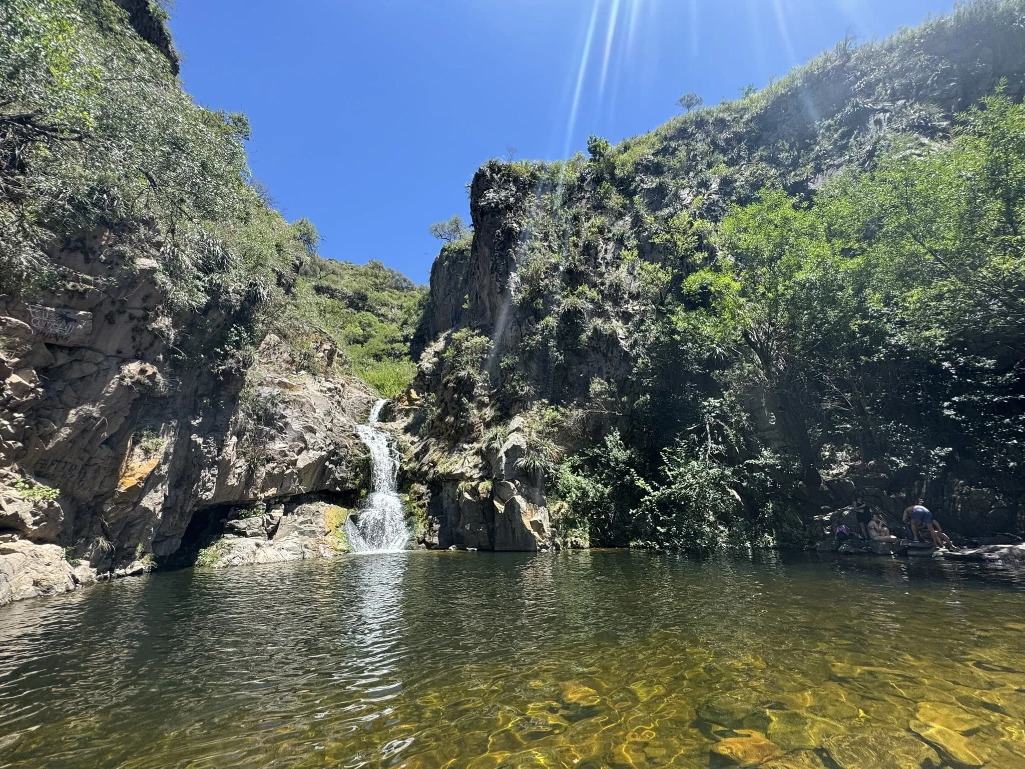 Imagen de recorrido Cascada los Hornillos